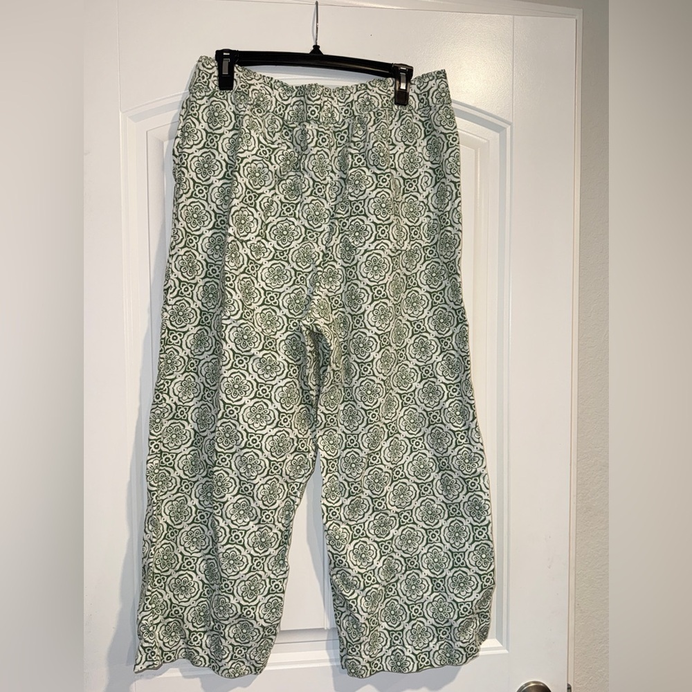 Talbots Green Patterned Jumpsuit - Picture 11 of 13